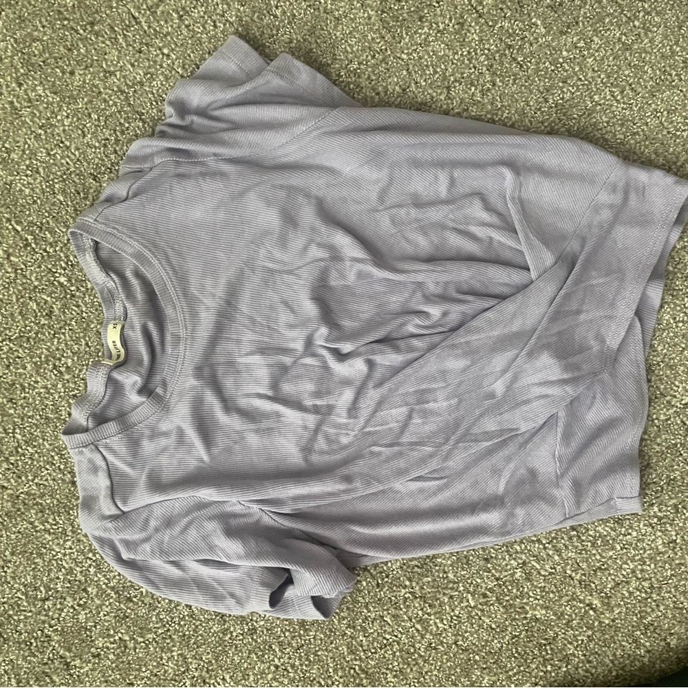 Marine Layer EUC lavendar Lexi rub twist front tee XS - Picture 5 of 6